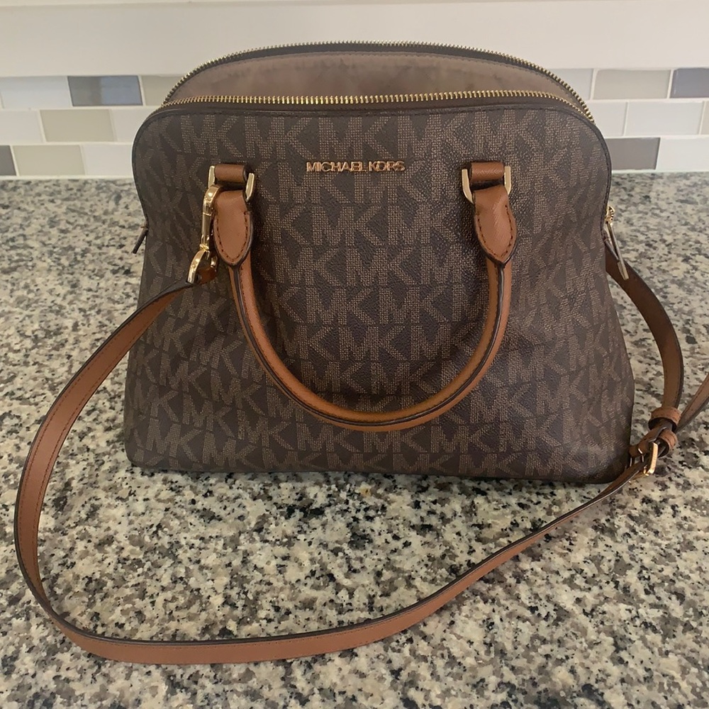Michael Kors purse brown